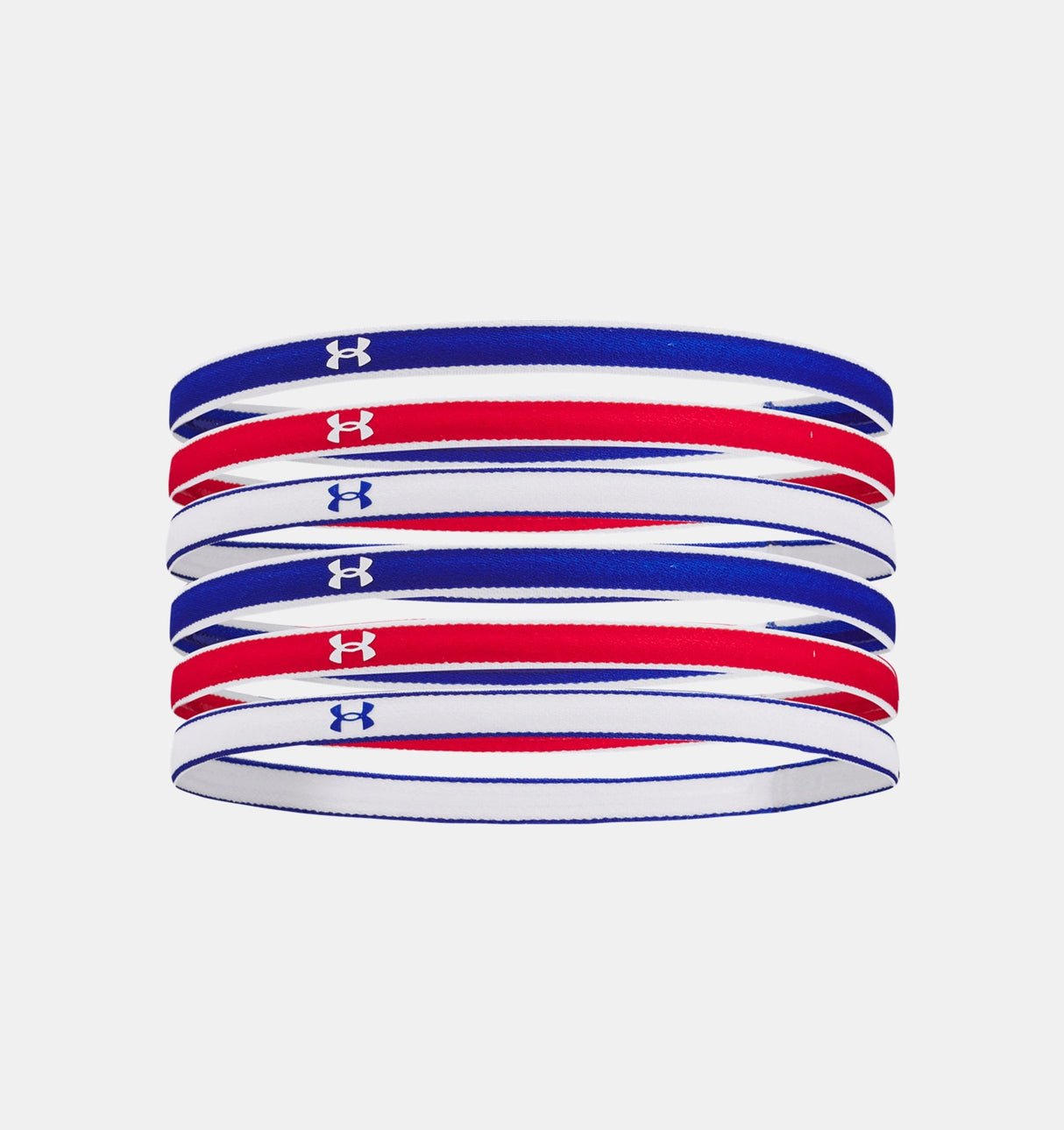 Under Armour Womens Mini Headbands - 6 Pack - Secure Stay-Put Performance
