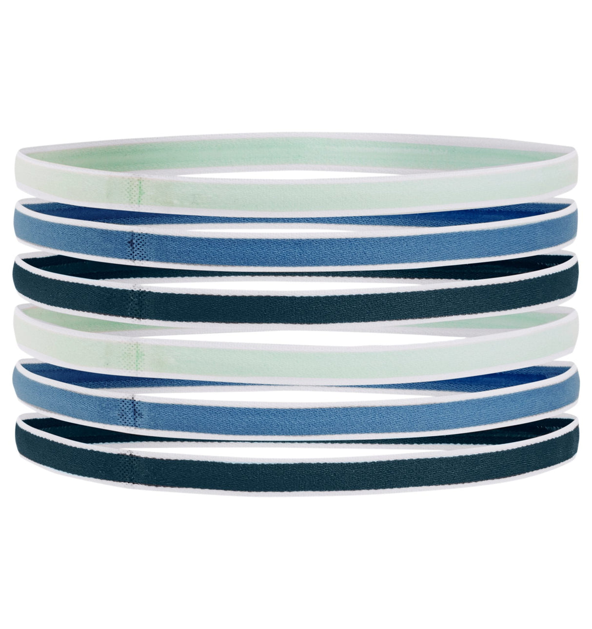 Under Armour Womens Mini Headbands - 6 Pack - Secure Stay-Put Performance
