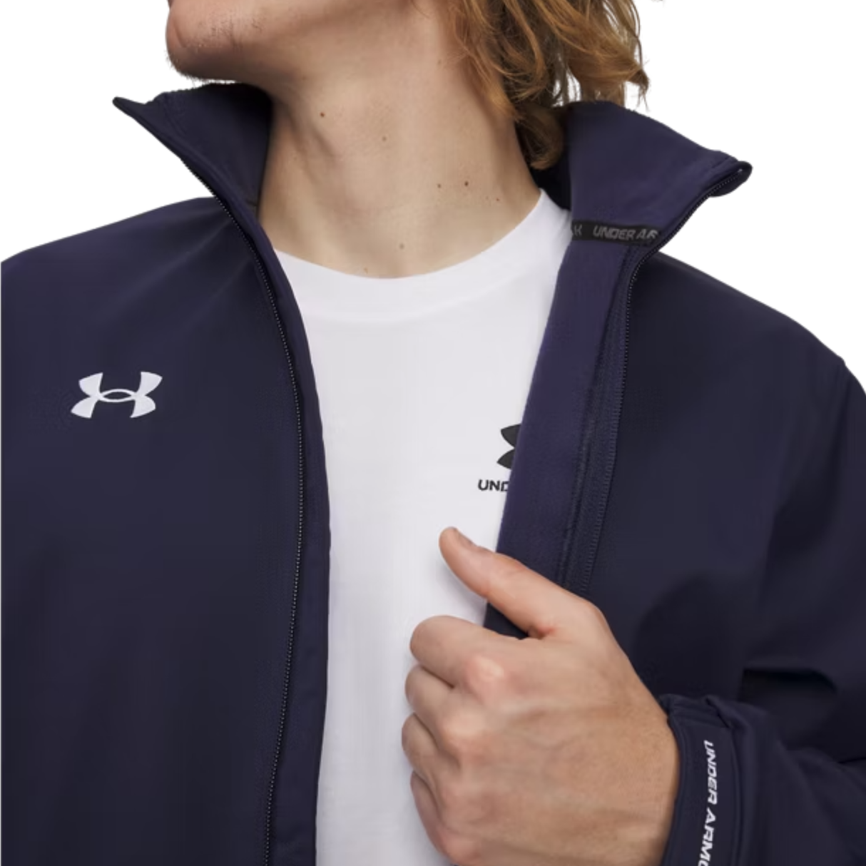 Under Armour Mens UA Hockey Softshell Jacket - Water Resistant
