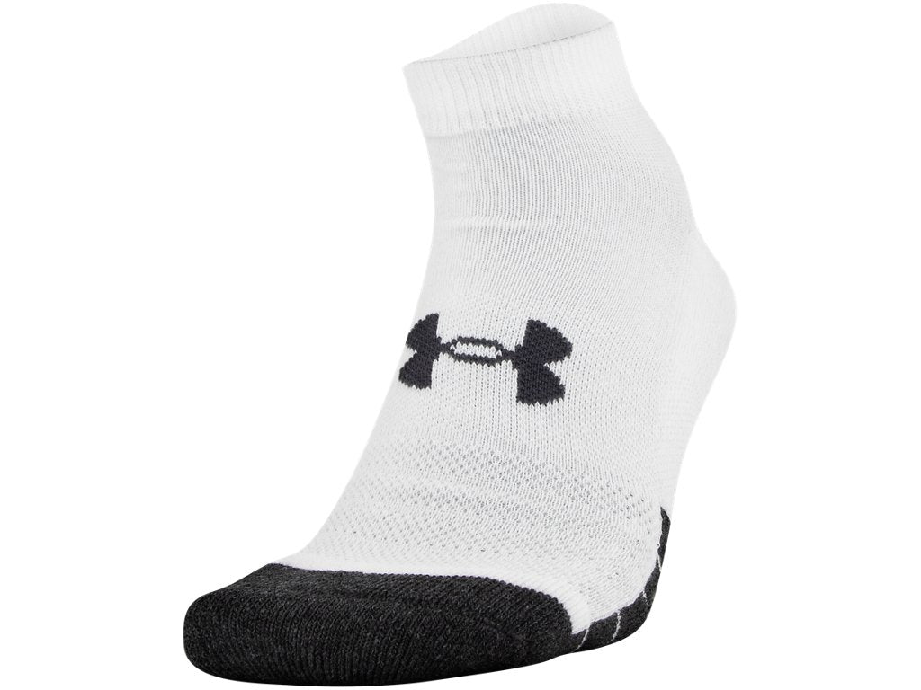 Under Armour Unisex Performance Tech Low Cut Socks Accessories - HeatGear Fabric and Dynamic Arch Support