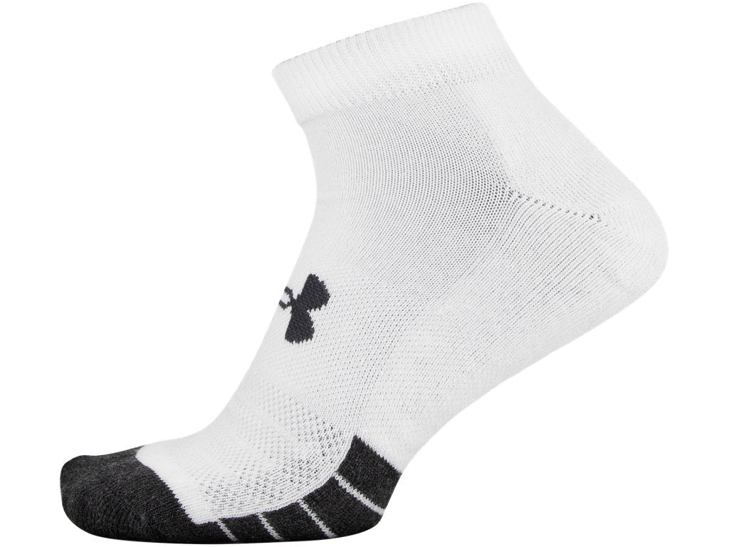 Under Armour Unisex Performance Tech Low Cut Socks Accessories - HeatGear Fabric and Dynamic Arch Support