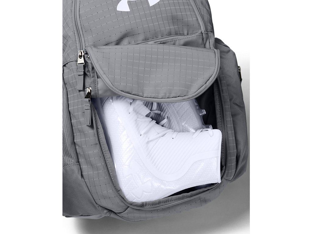 Under Armour Unisex Lacrosse Backpack - Water Resistant with Ball and Stick Storage