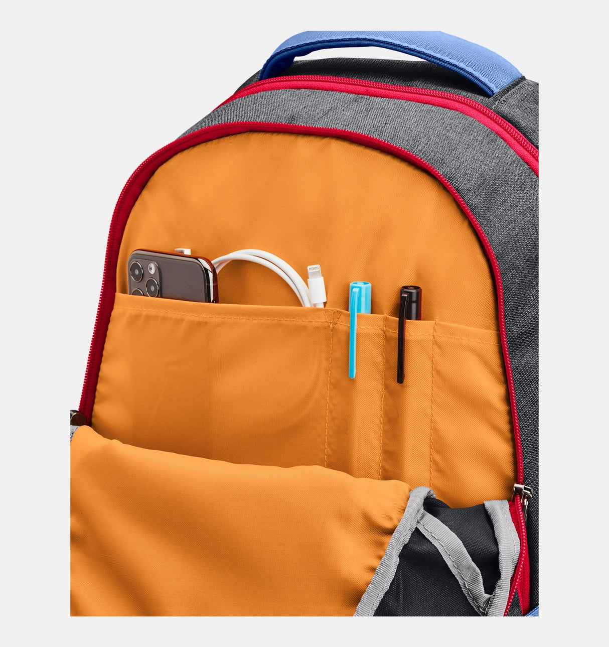 Under Armour Unisex Hustle 5.0 Backpack - Water-Repellent and Durable