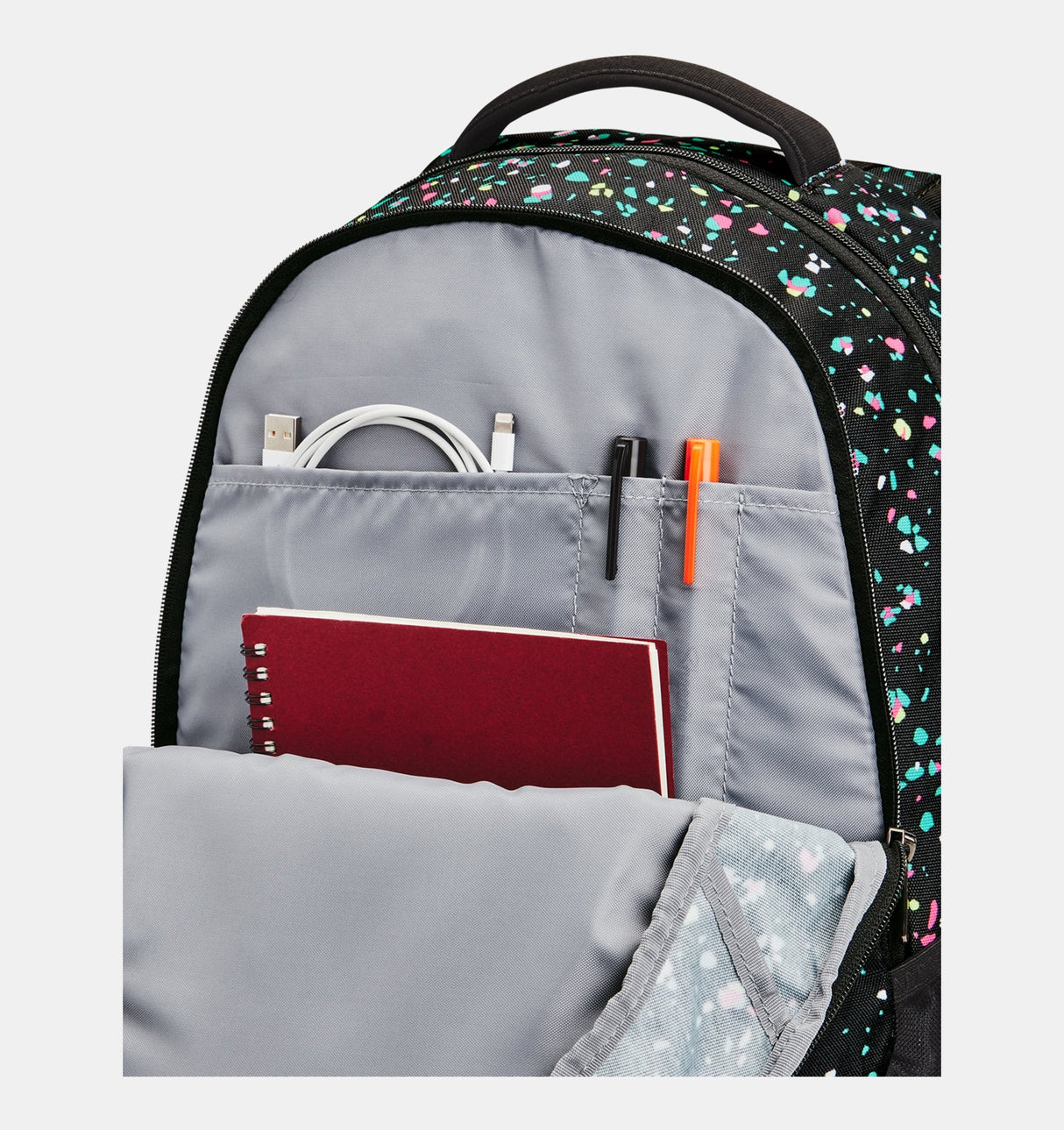 Under Armour Unisex Hustle 5.0 Backpack - Water-Repellent and Durable