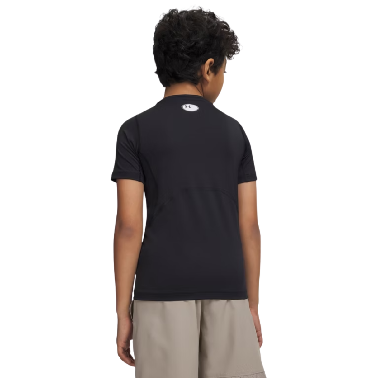 Under Armour Boys HeatGear Armour Short Sleeve Baselayer - Moisture Wicking and Stretchable Apparel