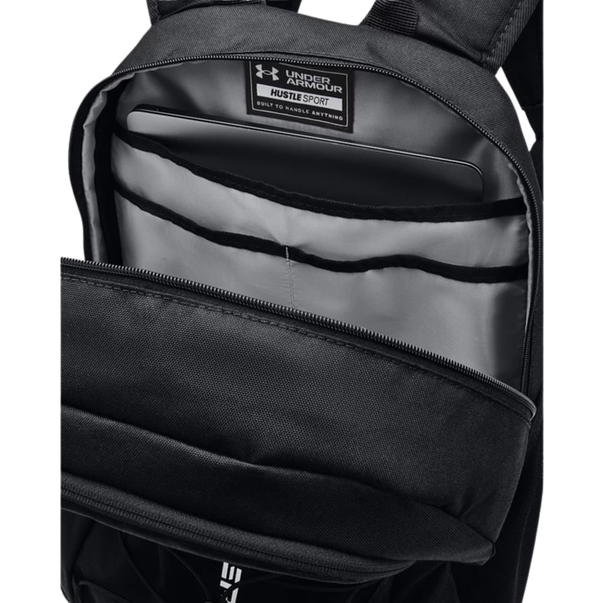 Under Armour Unisex Hustle Sport Backpack - Water-Resistant with Laptop Sleeve