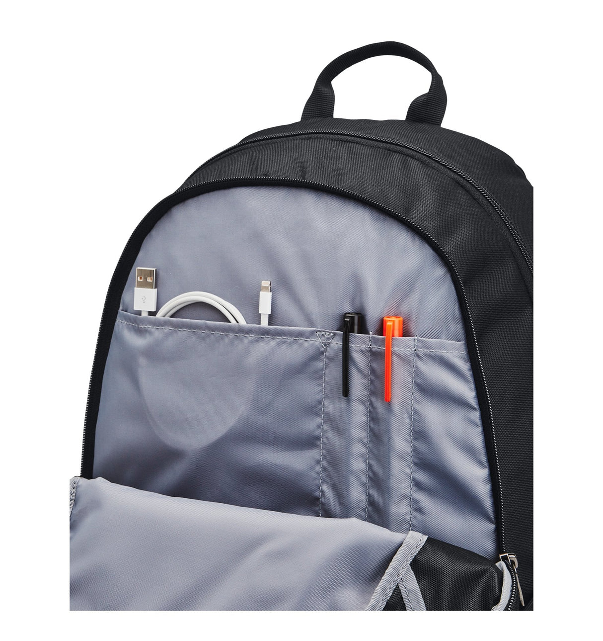 Under Armour Unisex Hustle 5.0 Team Backpack - Water-Repellent and Abrasion-Resistant