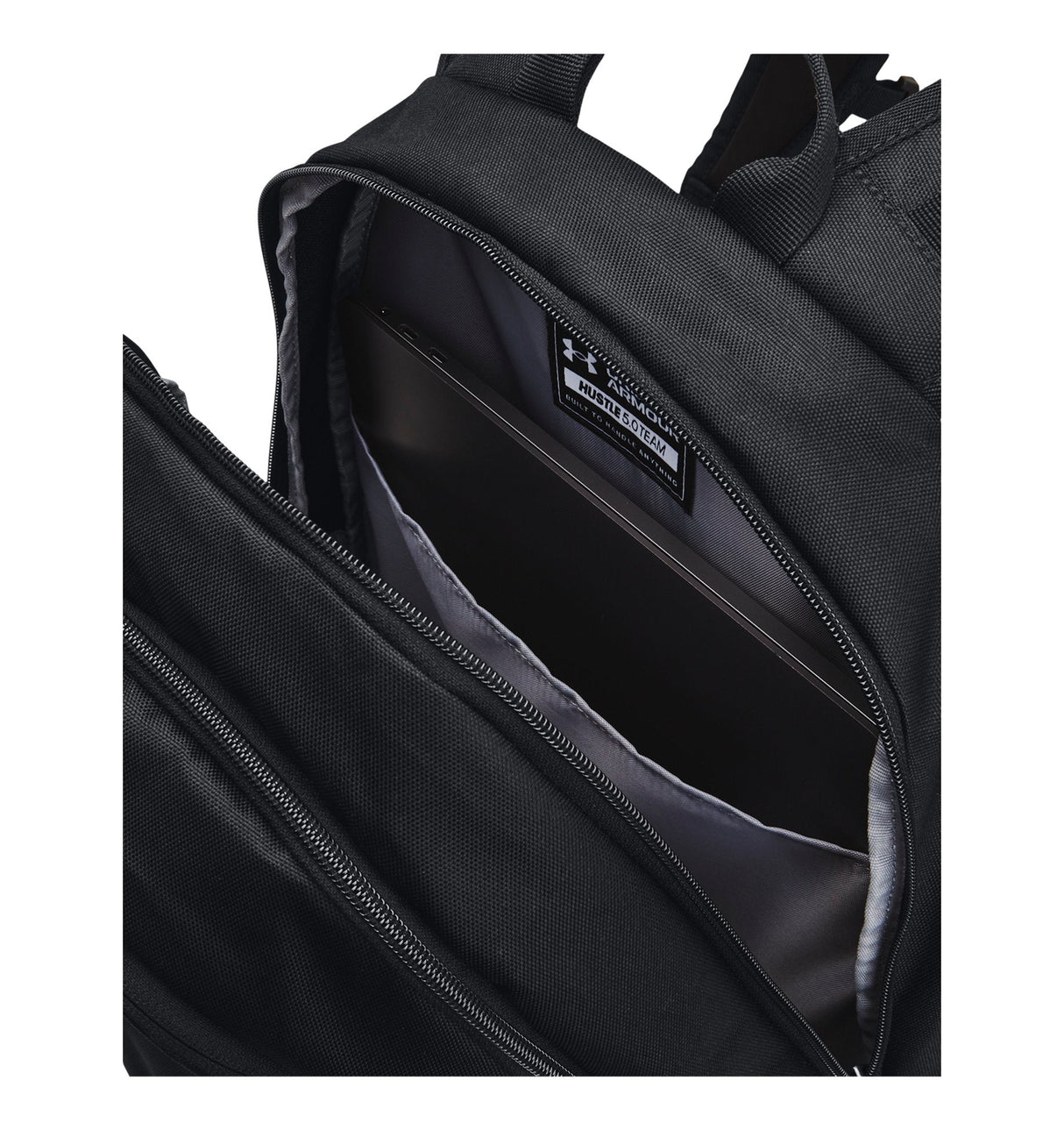 Under Armour Unisex Hustle 5.0 Team Backpack - Water-Repellent and Abrasion-Resistant