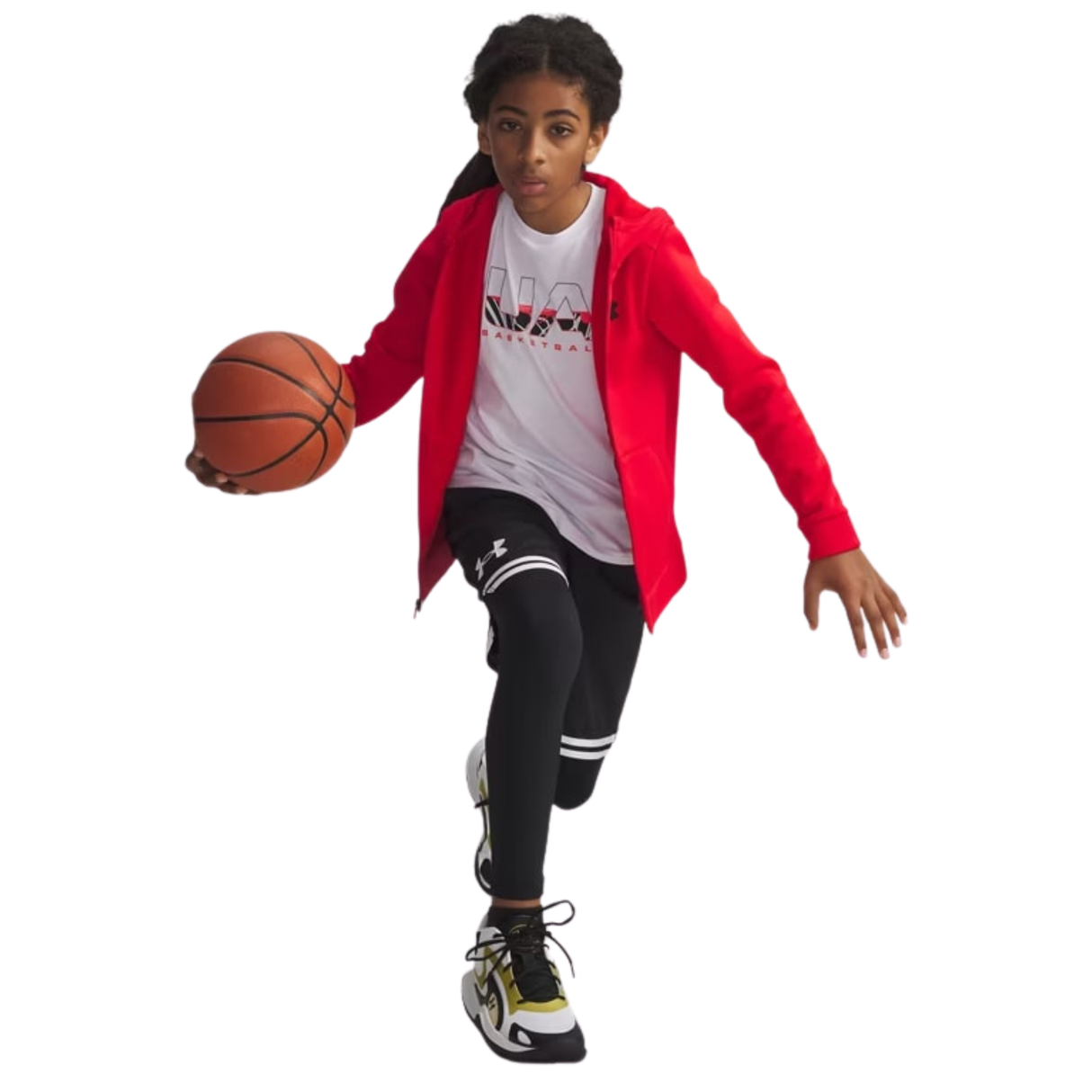 Under Armour Boys ColdGear Leggings - Dual-Layer Fabric