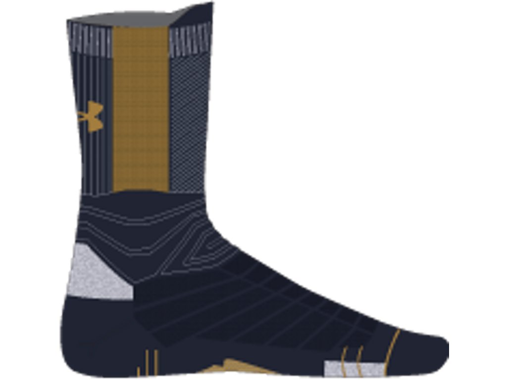 Under Armour Unisex UA Playmaker Mid-Crew Basketball Socks