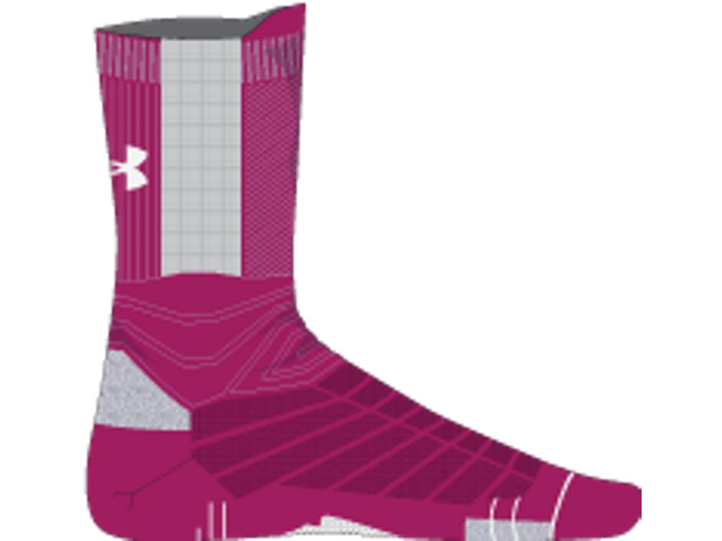 Under Armour Unisex UA Playmaker Mid-Crew Basketball Socks