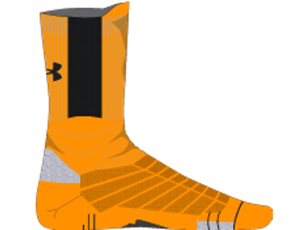 Under Armour Unisex UA Playmaker Mid-Crew Basketball Socks