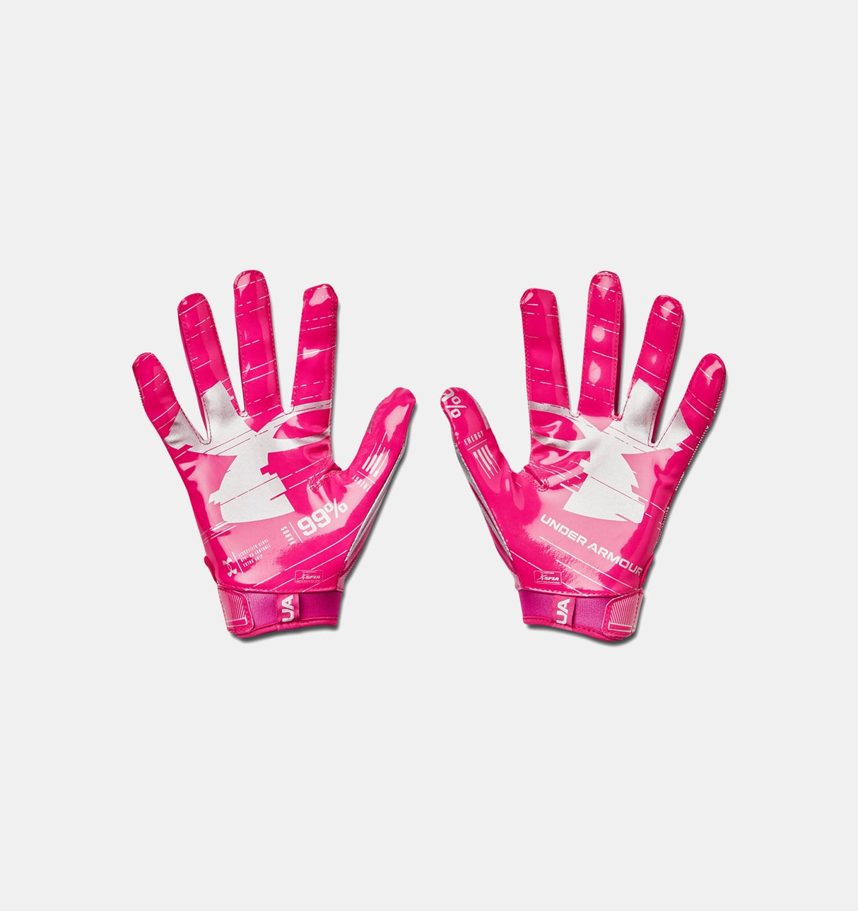 Under Armour Mens UA F8 Football Gloves - Superior Grip and Durability