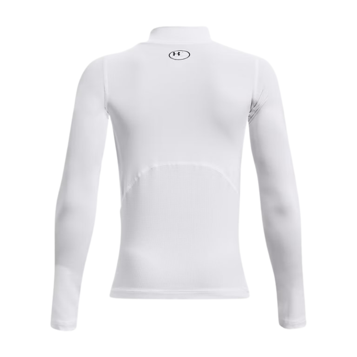 Under Armour Boys HeatGear Mock Long Sleeve Shirt - Sweat Wicking and 4-Way Stretch