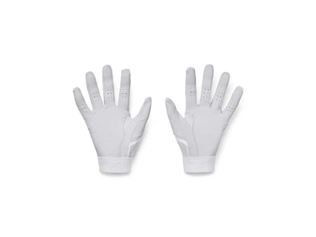 Under Armour Boys Clean Up Batting Gloves Accessories - HeatGear Fabric