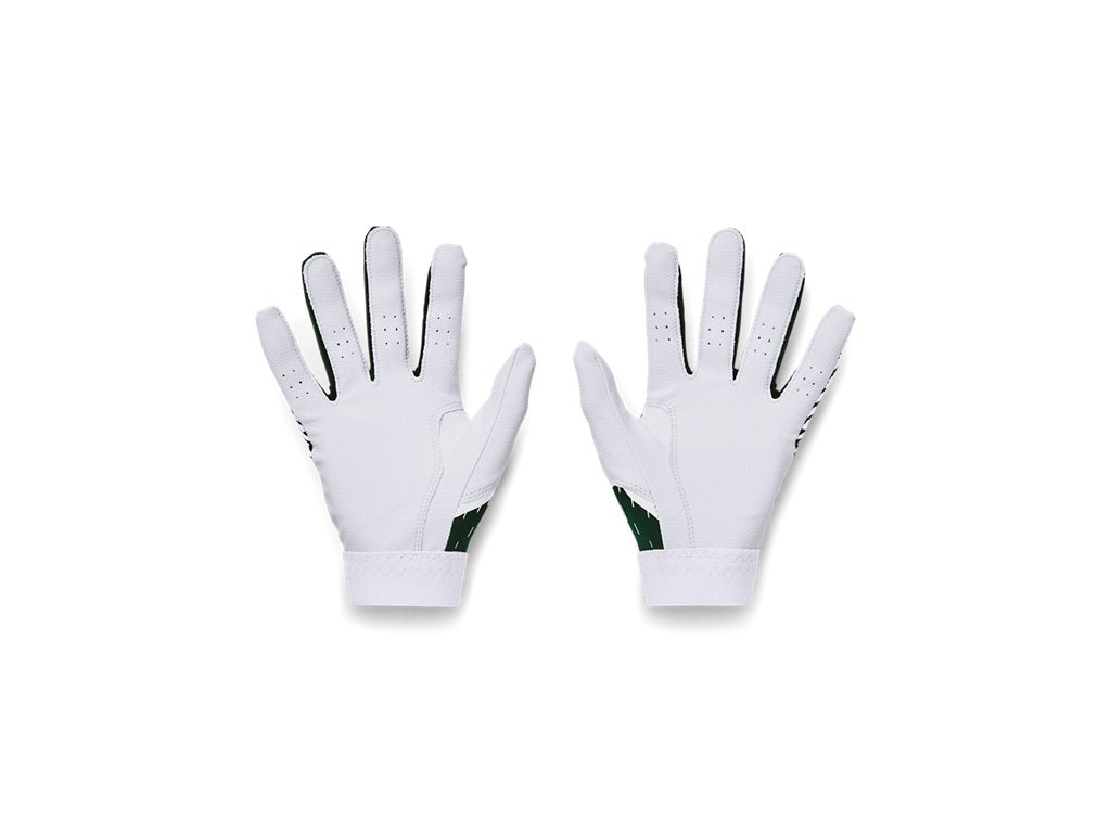 Under Armour Boys Clean Up Batting Gloves Accessories - HeatGear Fabric
