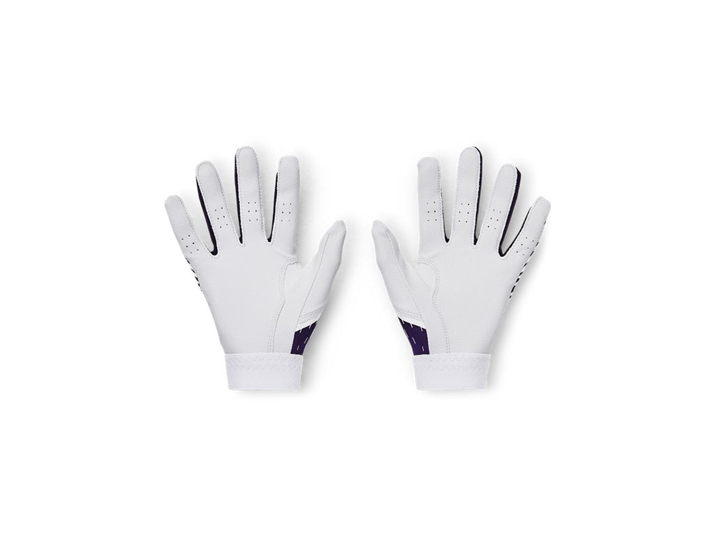Under Armour Boys Clean Up Batting Gloves Accessories - HeatGear Fabric