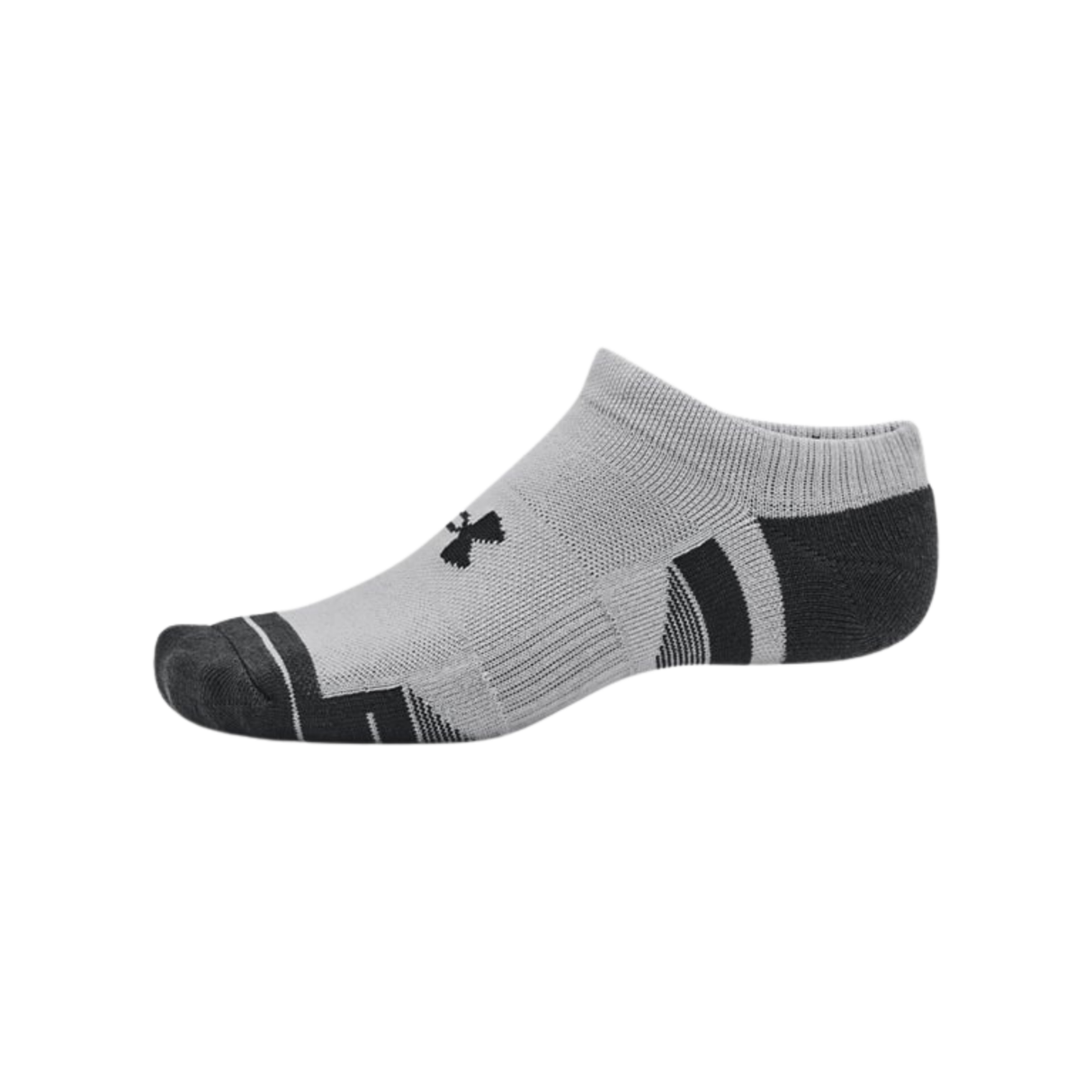 Under Armour Unisex UA Performance Tech No Show Socks - 3-Pack - Durable and Sweat-Wicking