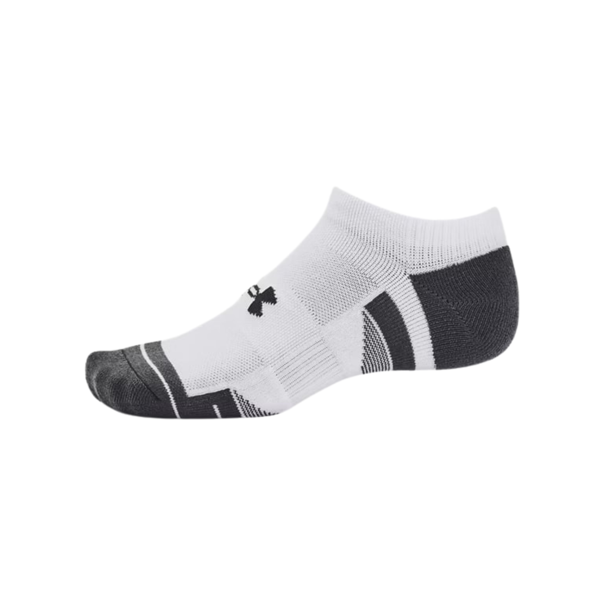 Under Armour Unisex UA Performance Tech No Show Socks - 3-Pack - Durable and Sweat-Wicking
