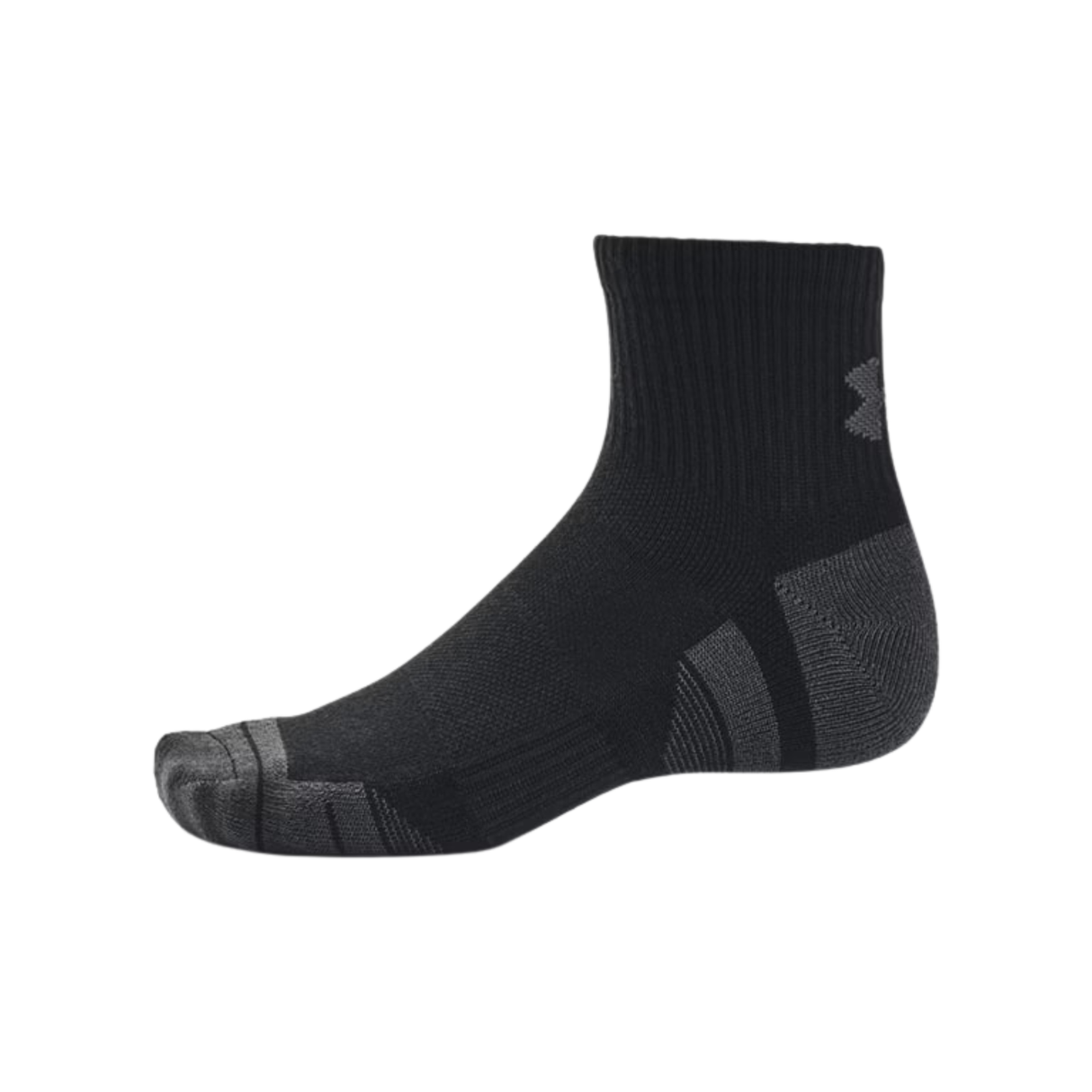 Under Armour Unisex UA Performance Tech Quarter Socks 3-Pack - Sweat Wicking Accessories