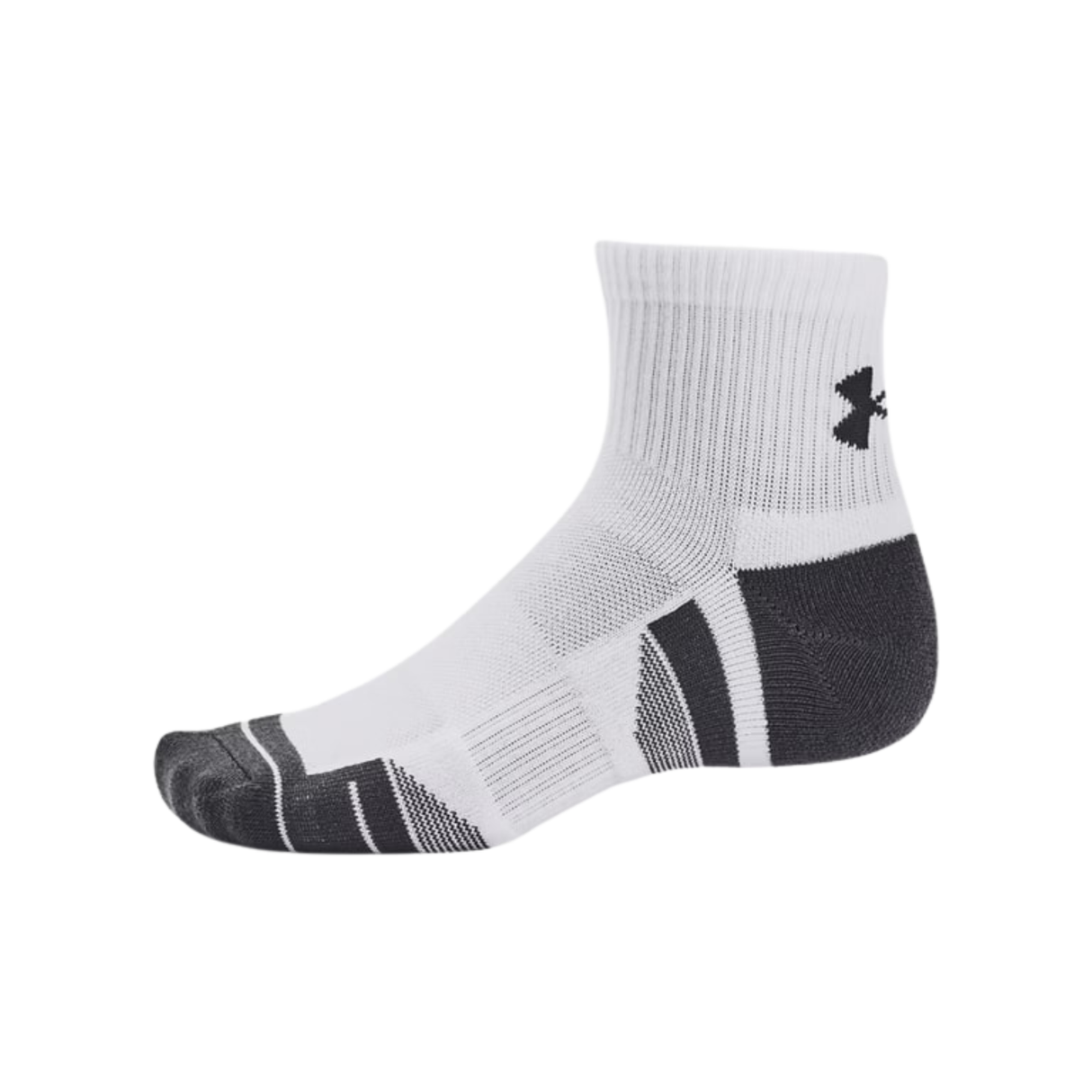 Under Armour Unisex UA Performance Tech Quarter Socks 3-Pack - Sweat Wicking Accessories