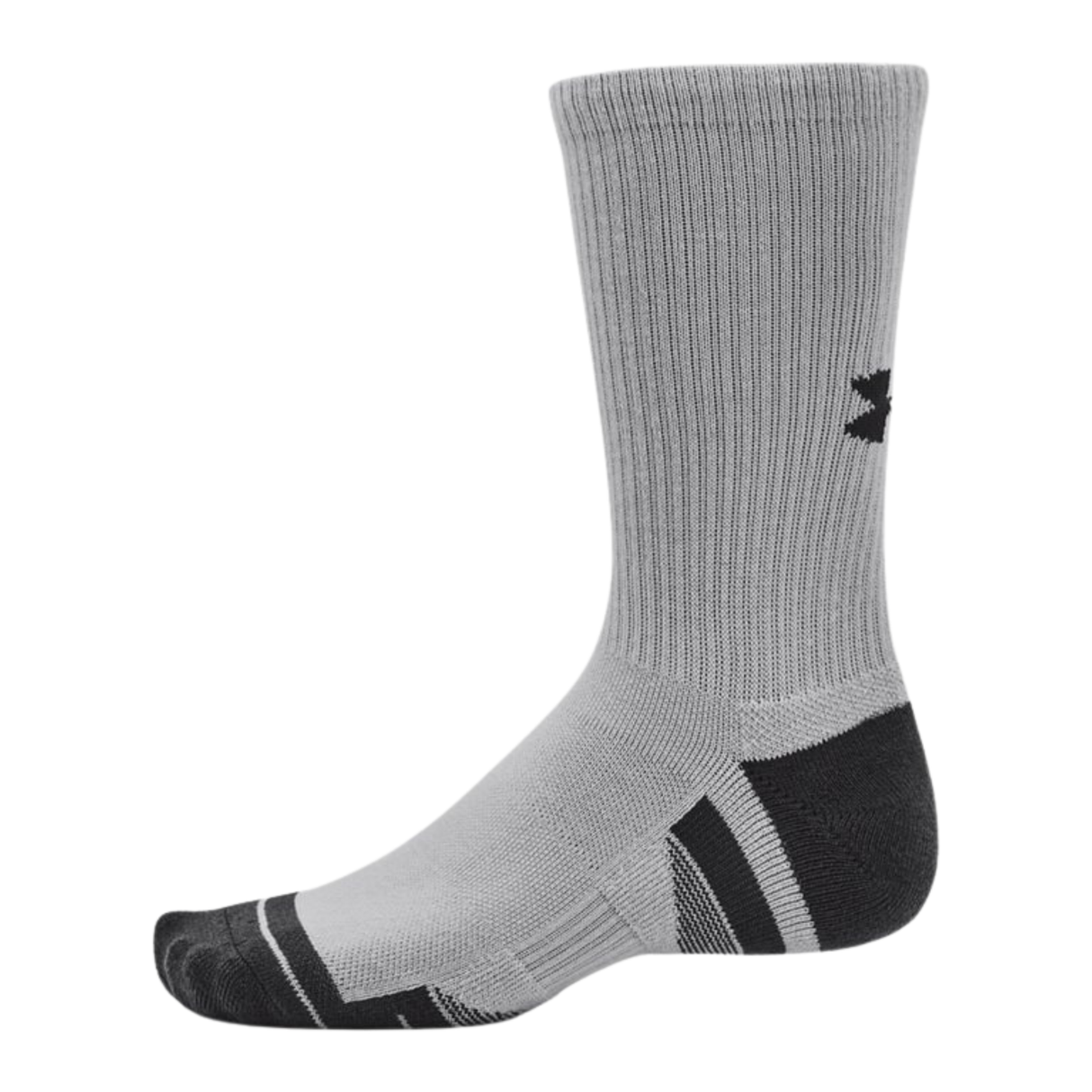Under Armour Unisex Performance Tech Crew Socks Accessories - 3-Pack with Arch Support