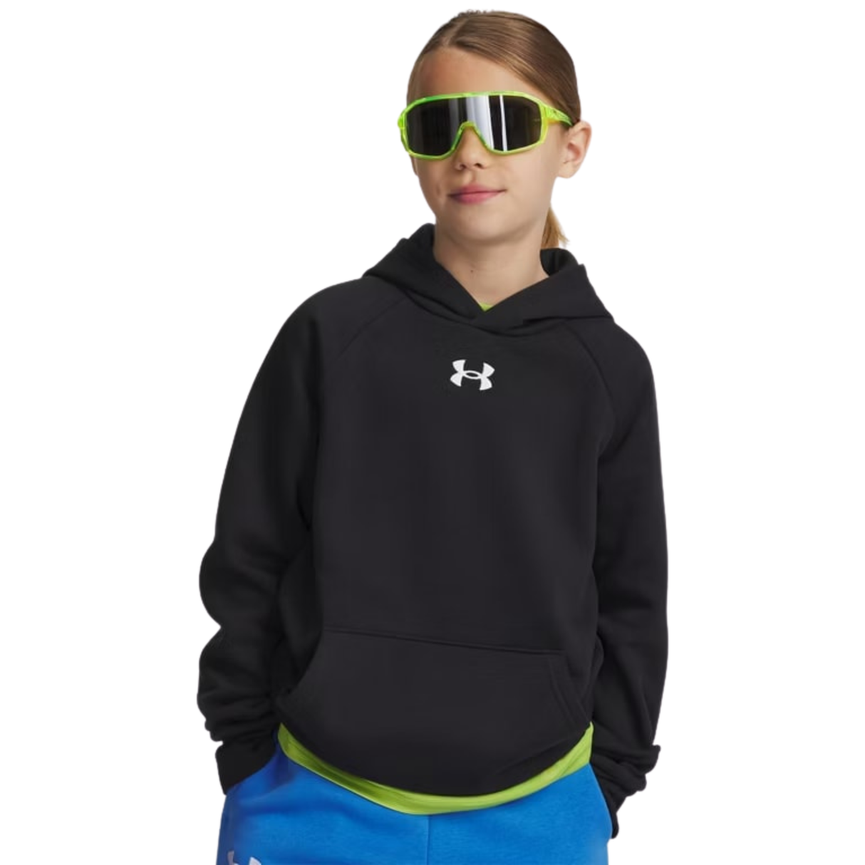 Under Armour Boys Rival Fleece Hoodie - Ultra-soft Cotton Blend