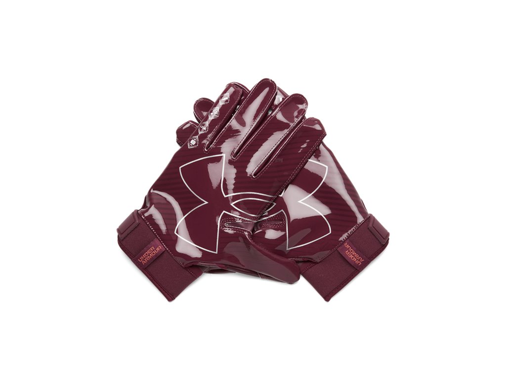 Under Armour Mens UA F9 Nitro Football Gloves - Enhanced Grip