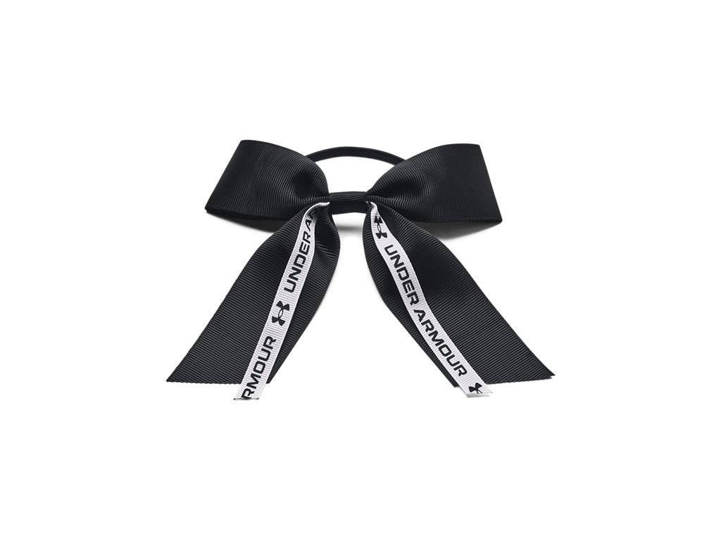 Under Armour Womens Team Bow Hair Tie - Stretchy Elastic Secure Fit