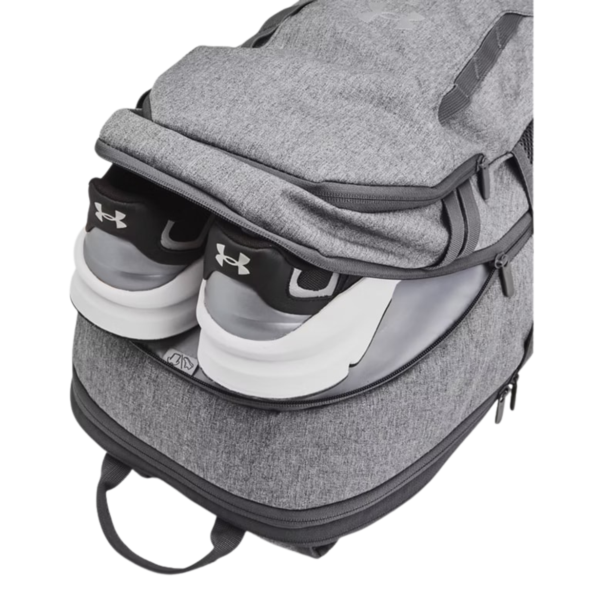 Under Armour Unisex Hustle 6.0 Team Backpack - Water-resistant with Adjustable Straps