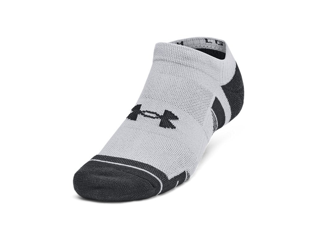 Under Armour Unisex UA Performance Tech No Show Socks - Sweat Wicking and Arch Support