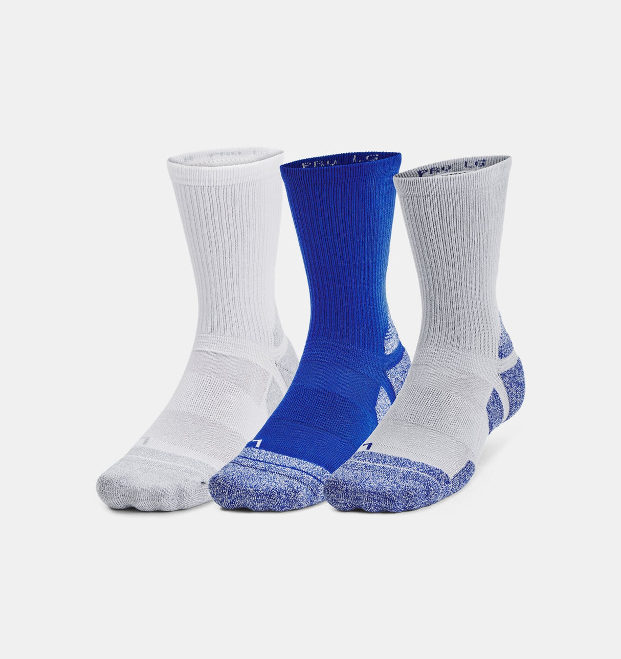 Under Armour Unisex UA Performance Tech Pro Crew Socks - Sweat-Wicking and Anti-Odor
