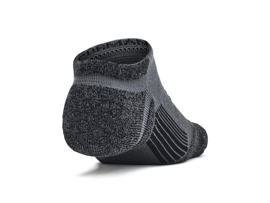 Under Armour Unisex UA Performance Tech Pro No Show Socks, 3-Pack Accessories - Sweat-Wicking & Odor Control