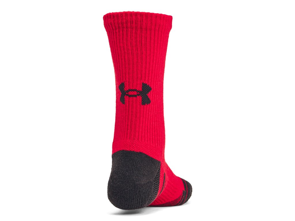 Under Armour Kids Performance Tech Crew Socks Accessories - Arch Support