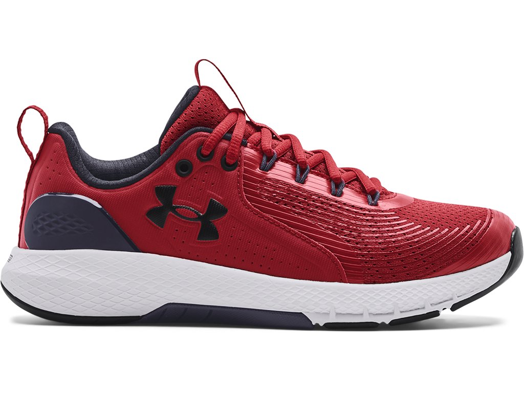 Under Armour Mens UA Charged Commit 3 Training Shoes - Charged Cushioning Impact Absorption