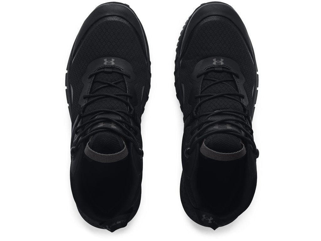 Under Armour Men's Micro G Valsetz Mid Tactical Boots - Oil & Slip Resistant