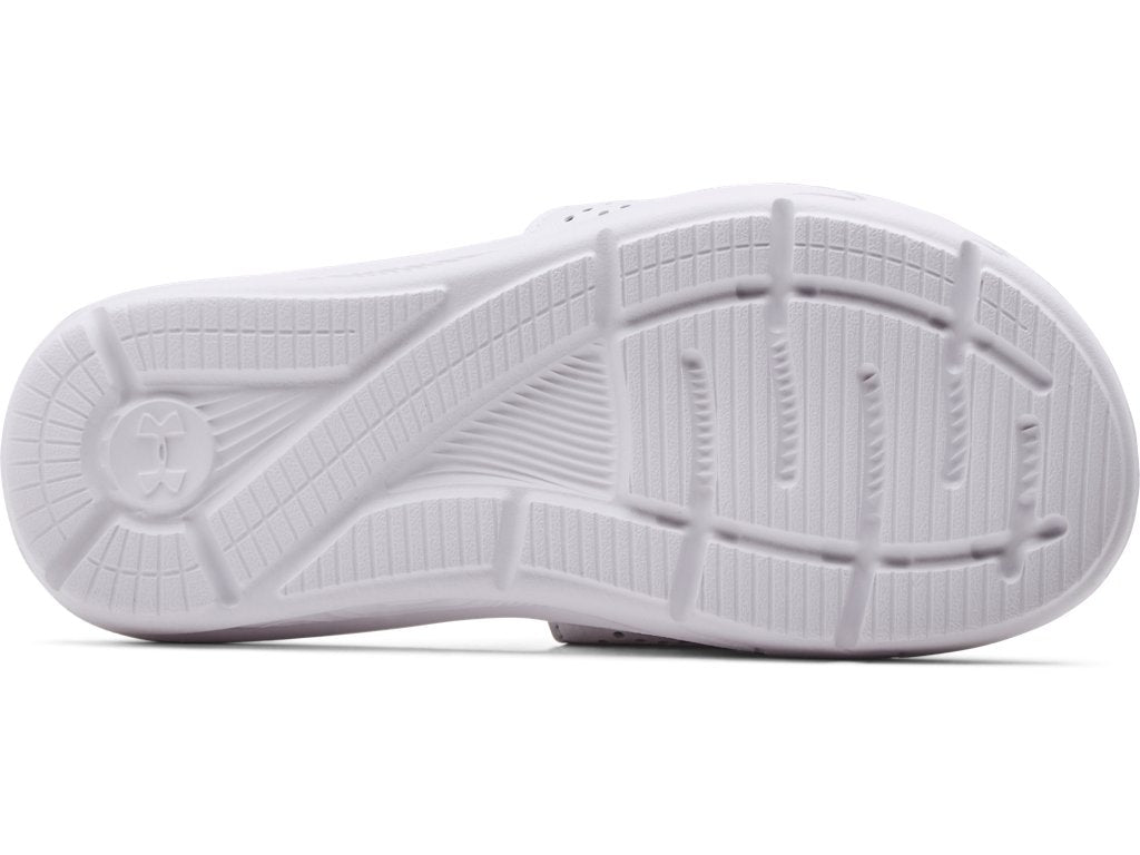 Under Armour Boys Ignite VI Graphic Footbed Slides Footwear - Durable Traction Pods
