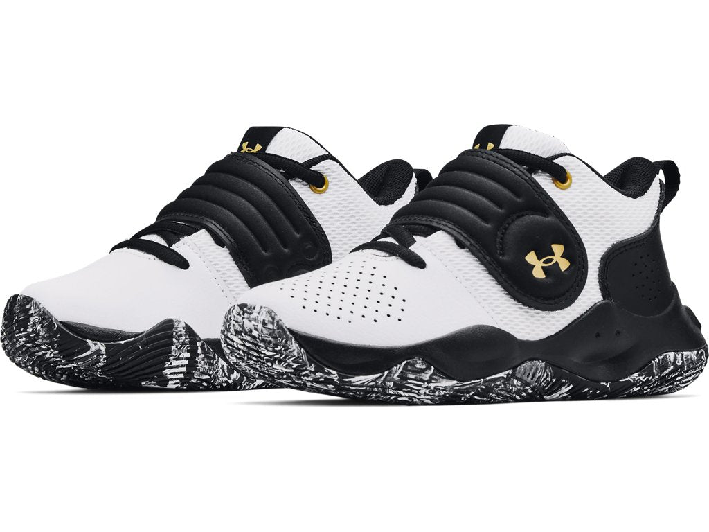 Under Armour Pre-School UA Zone BB Basketball Shoes - Perforated Leather Upper