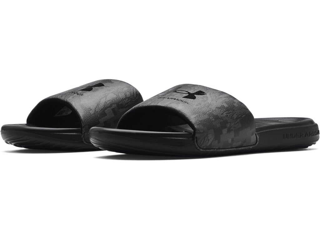 Under Armour Mens Ansa Graphic Slides Footwear - Extra Comfort Fit