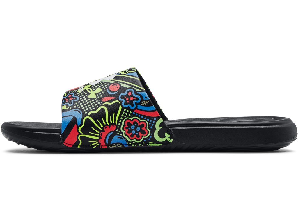Under Armour Mens Ansa Graphic Slides Footwear - Extra Comfort Fit