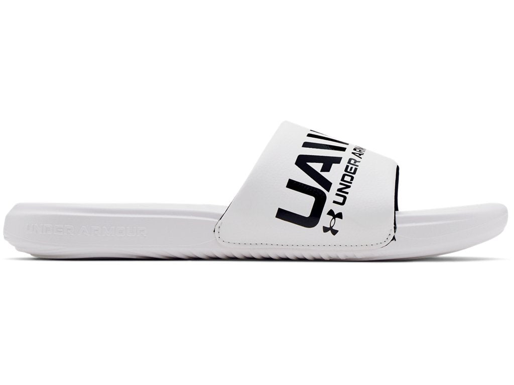 Under Armour Mens Ansa Graphic Slides Footwear - Extra Comfort Fit