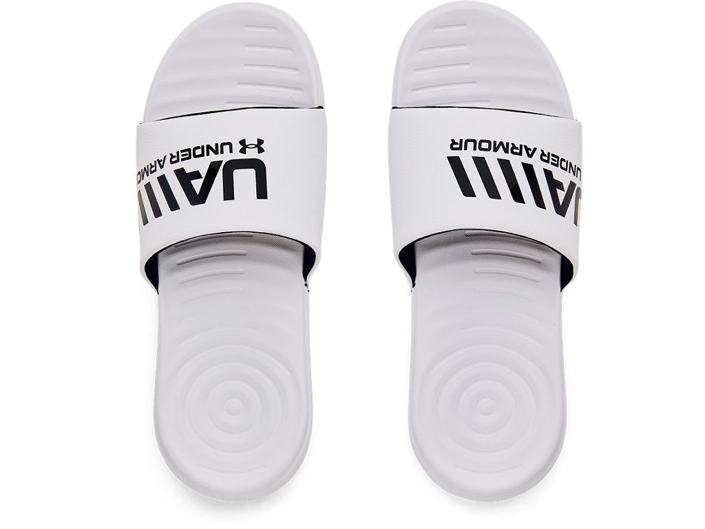 Under Armour Mens Ansa Graphic Slides Footwear - Extra Comfort Fit