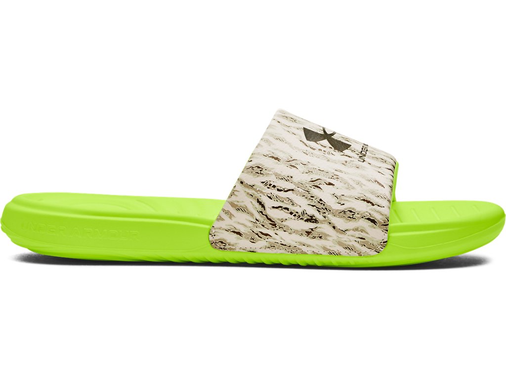 Under Armour Mens Ansa Graphic Slides Footwear - Extra Comfort Fit