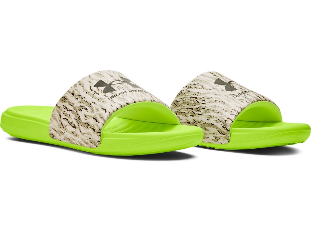 Under Armour Mens Ansa Graphic Slides Footwear - Extra Comfort Fit