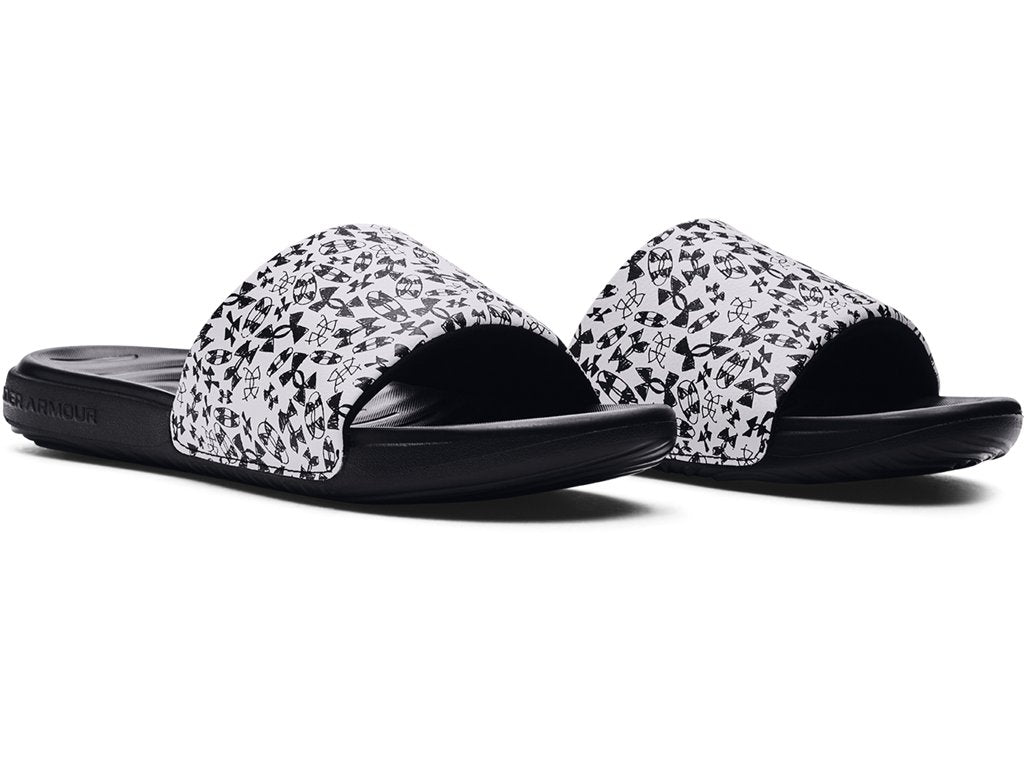 Under Armour Mens Ansa Graphic Slides Footwear - Extra Comfort Fit