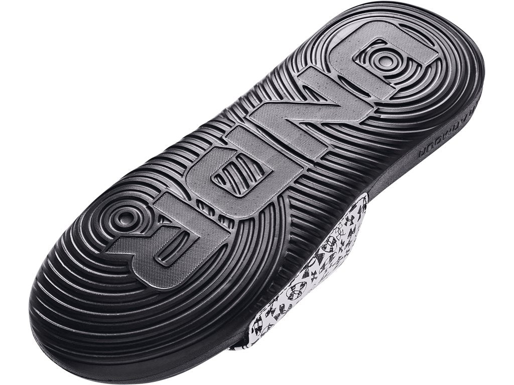 Under Armour Mens Ansa Graphic Slides Footwear - Extra Comfort Fit