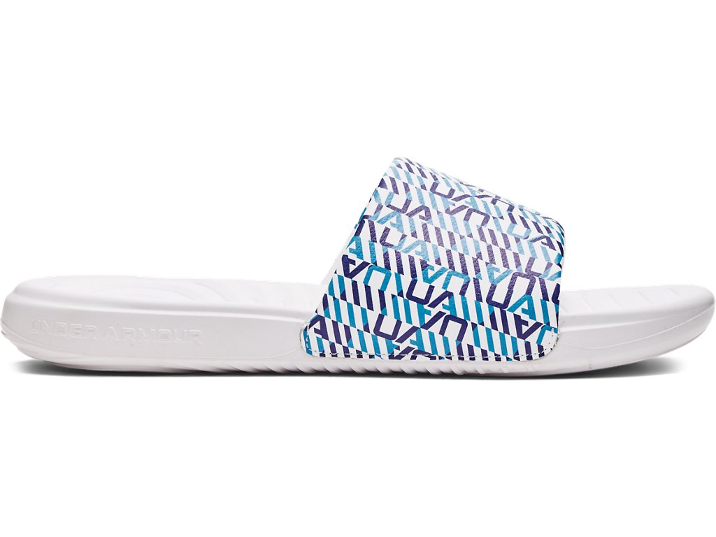 Under Armour Mens Ansa Graphic Slides Footwear - Extra Comfort Fit