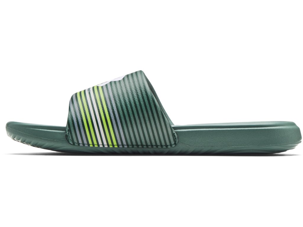 Under Armour Mens Ansa Graphic Slides Footwear - Extra Comfort Fit