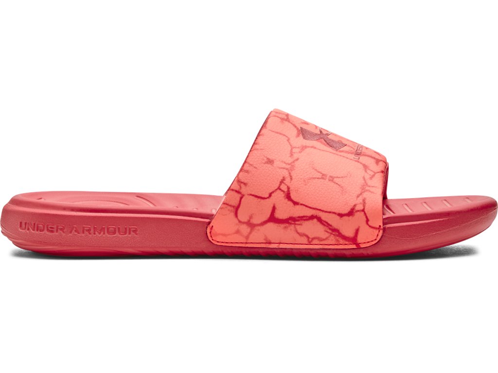 Under Armour Mens Ansa Graphic Slides Footwear - Extra Comfort Fit