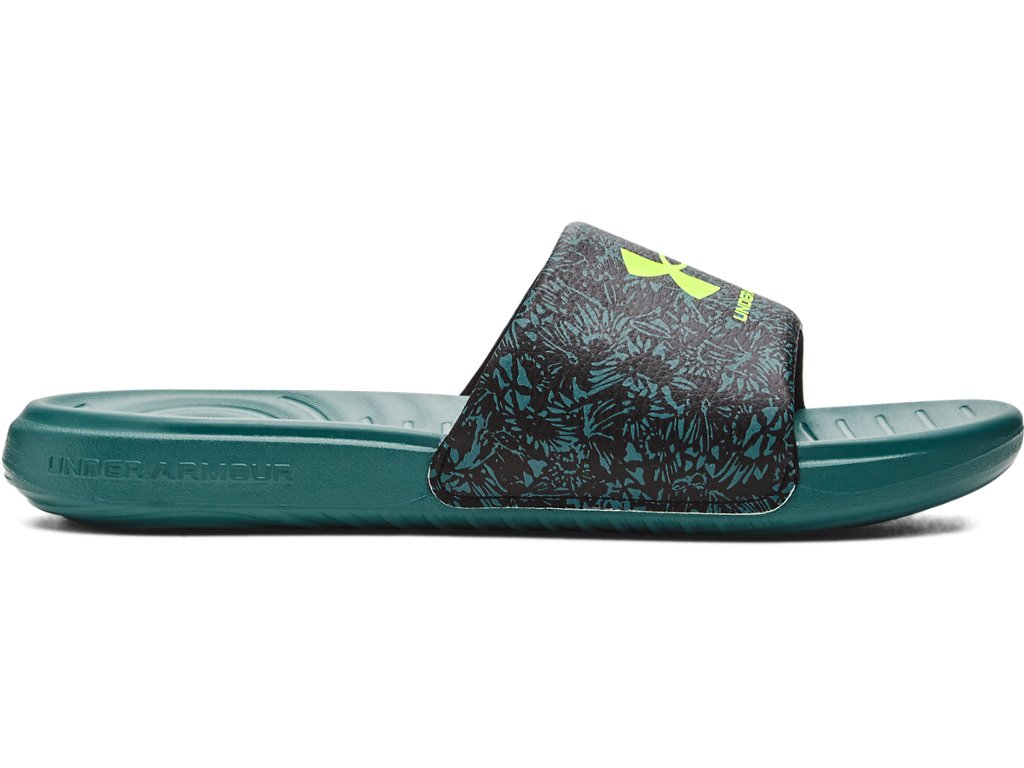 Under Armour Women's Ansa Graphic Slides Footwear - Enhanced Underfoot Cushioning